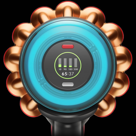 Вертикална прахосмукачка Dyson V16 Piston Submarine 492969-01, 315AW, 900W, 1.3 л, 70 мин, CleanCompaktor™, Hyperdymium™, MyDyson™, HEPA, LCD, Черен/мед