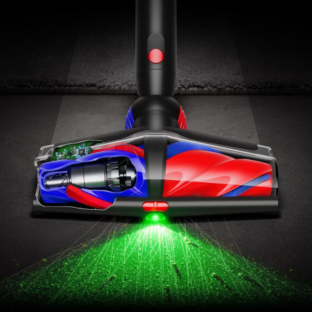 Aspirator vertical Dyson V16 Piston Submarine 492969-01, 315AW, 900W, 1.3L, 70 min, CleanCompaktor™, Hyperdymium™, umed/uscat, HEPA, LCD, negru/cuper