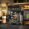 2in1 Ninja Luxe Café Essential ES501EU, 1650W, 9 bar, 2 litri, Barista Assist, Modul de ardere a apei, 4 moduri, 3 setări de temperatură, Inox/Negru.
