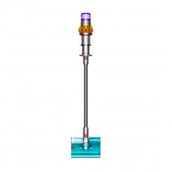 Aspirator vertical Dyson V15S Detect Submarine 448798-01, 660W, 0.77 l, 60 min autonomie, Senzori, 4 moduri, LCD, Gri / Albastru