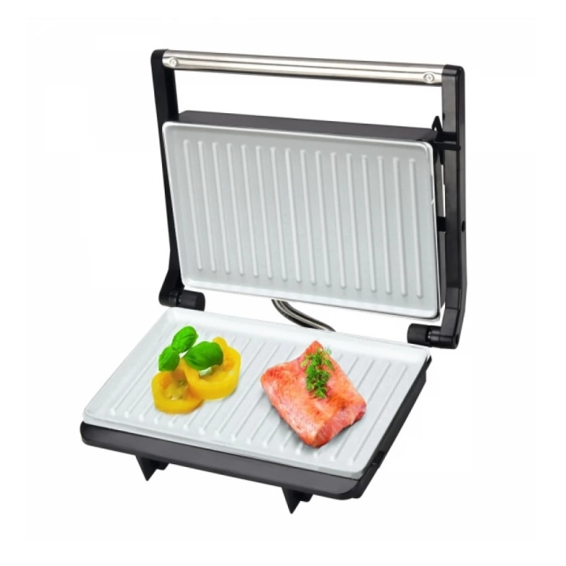 Grătar electric Esperanza EKG013, 850W, Acoperire ceramică, Negru