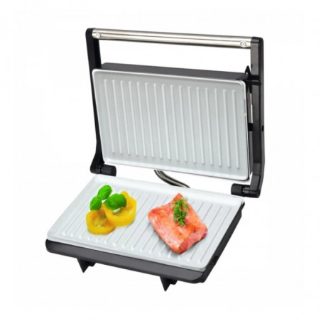 Grătar electric Esperanza EKG013, 850W, Acoperire ceramică, Negru