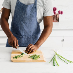 Set cutite cu suport Ninja Foodi StaySharp K32006EU, 6 piese, Otel forjat, Mаner ergonomic, Negru/Inox