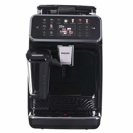 Mașină de cafea Philips EP5541/50 5500 Latte Go, 1500W, 15 bar, 1,8 l, 3 temp, Ceramichna melachka cu 12 niva, TFT, AquaClean, SilentBrew, AromaExtract, ExtraShot, Cernen