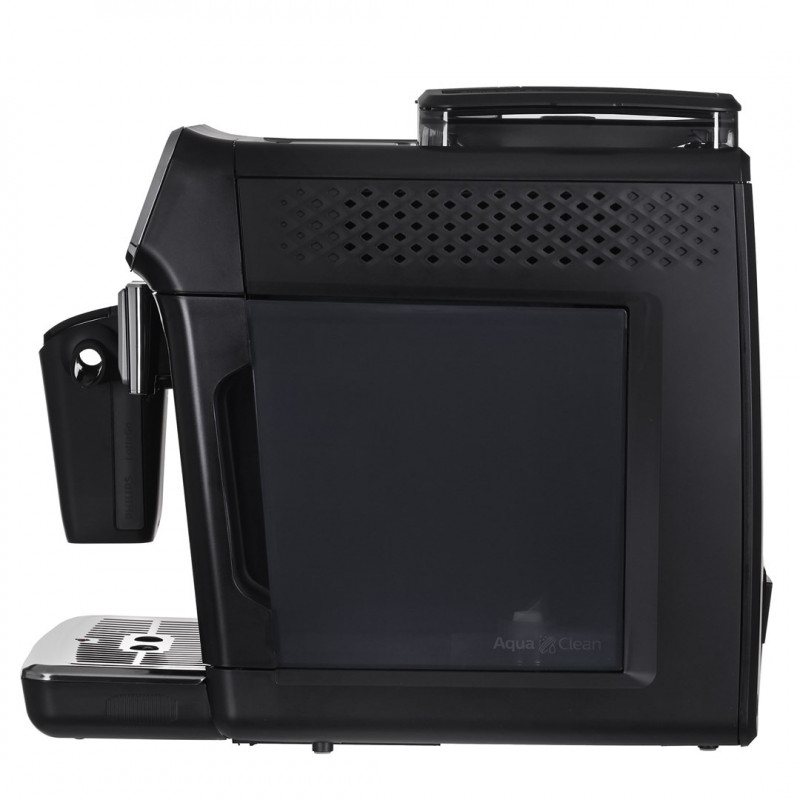 Mașină de cafea Philips EP5541/50 5500 Latte Go, 1500W, 15 bar, 1,8 l, 3 temp, Ceramichna melachka cu 12 niva, TFT, AquaClean, SilentBrew, AromaExtract, ExtraShot, Cernen