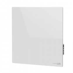 Convector electric de perete AENO AGH0011S, 500W, 12 m², LED, Wi-Fi, Senzori de inclinare si cadere, IP24, Alb