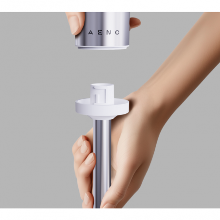 Blender, tocător și mixer 3in1 AENO AHB0004W, 1200W, 0,5 l, 18 trepte, Turbo, motor DC, alb/inox