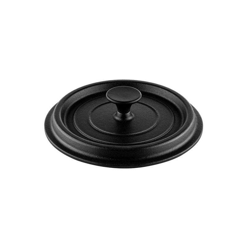 Cratita din fonta Muhler Tika MR-2048CI, 20x10 cm, 2 L, Inductie, Negru