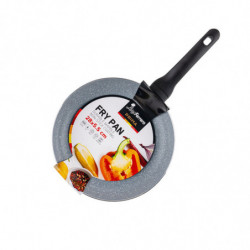 Tigaie Luigi Ferrero Prima FR-2833, 28x5.5 cm, Acoperire antiaderenta cu efect de marmura, Conductivitate optima, Inductie, Albastru inchis