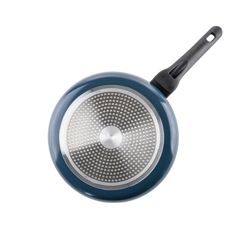 Placă de clătite Luigi Ferrero Prima FR-2832, 28x3 cm, Acoperire antiaderentă cu efect de marmură, Inducție, Albastru închis