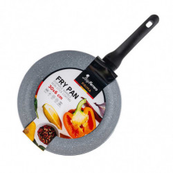 Tigaie Luigi Ferrero Prima FR-3034, 30x6 cm, Acoperire antiaderenta cu efect de marmura, Inductie, Albastru inchis