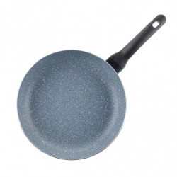 Tigaie Luigi Ferrero Prima FR-3234, 32x6 cm, Acoperire antiaderenta cu efect de marmura, Inductie, Albastru inchis