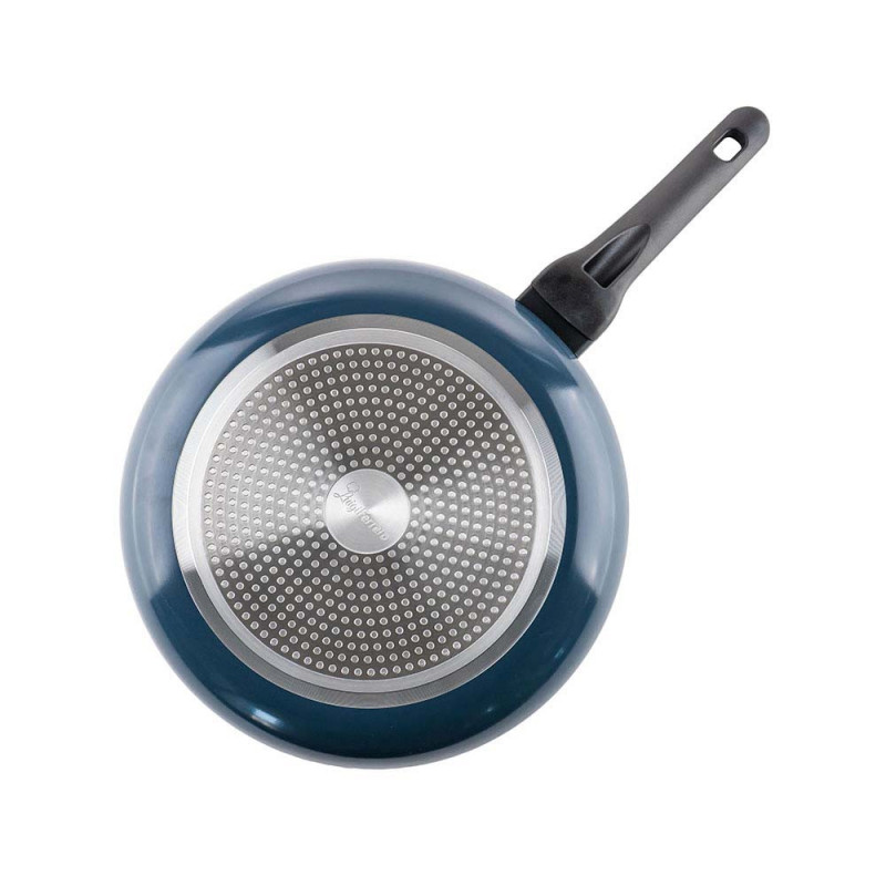 Tigaie Luigi Ferrero Prima FR-3234, 32x6 cm, Acoperire antiaderenta cu efect de marmura, Inductie, Albastru inchis