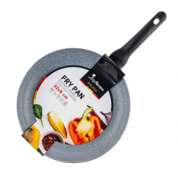 Tigaie Luigi Ferrero Prima FR-3234, 32x6 cm, Acoperire antiaderenta cu efect de marmura, Inductie, Albastru inchis