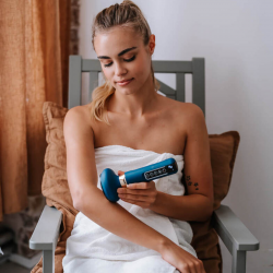 Medivon Halley Vacuum Massager, 12 niveluri, Încălzire, Potrivit pentru utilizarea cu uleiuri, Anti-celulită, Afișaj, Albastru