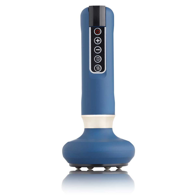 Medivon Halley Vacuum Massager, 12 niveluri, Încălzire, Potrivit pentru utilizarea cu uleiuri, Anti-celulită, Afișaj, Albastru