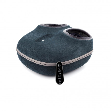Masaj pentru picioare Medivon Artemis 2in1, 30W, 3 viteze, 3 niveluri, încălzire, cronometru, telecomandă, funcționare silențioasă, albastru