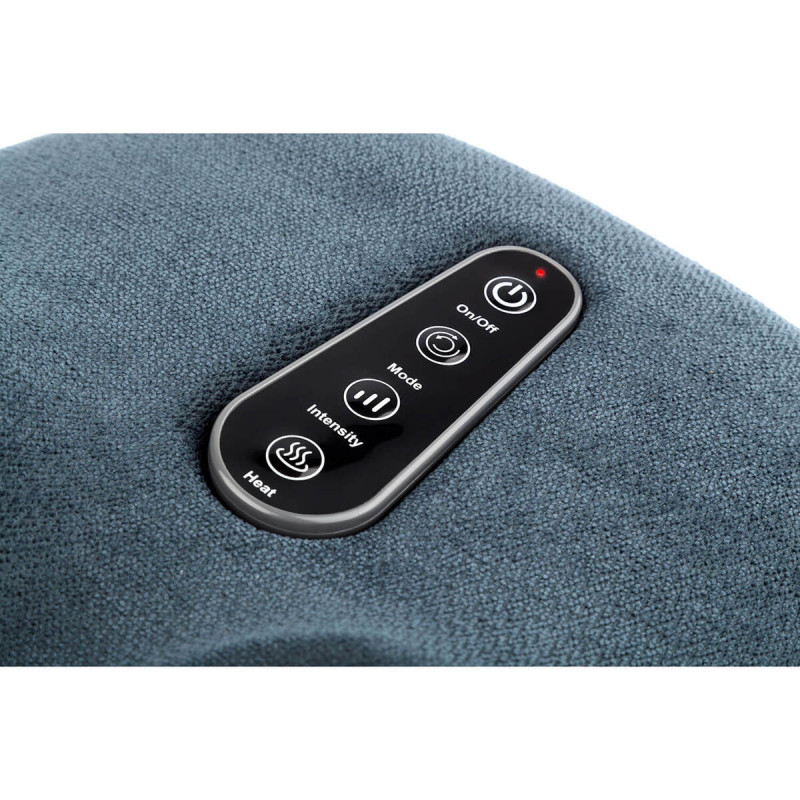 Masaj pentru picioare Medivon Artemis 2in1, 30W, 3 viteze, 3 niveluri, încălzire, cronometru, telecomandă, funcționare silențioasă, albastru