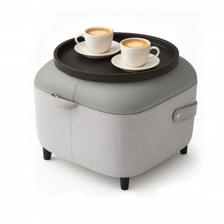 Masaj pentru picioare Medivon Atlantis, Shiatsu, vacuum, 8 capete, 3 moduri, încălzire, telecomandă, bej