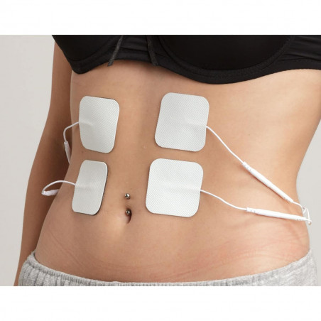 Medivon Smart EMS Neck Massager, stimulare electromusculară, reglabil 3D, 4 moduri, telecomandă, încălzire, cronometru, negru