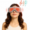 Masaj pentru ochi Medivon Horizon VISION, Compresie caldă, Vibrații, Ameliorează oboseala și tensiunea, Bluetooth, Sunete relaxante, Gri