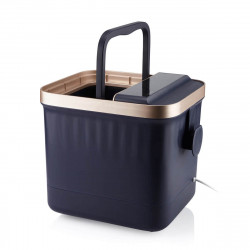 Medivon Hydro Foot Spa, 520W, 20L, 35-48°C, Mod Surf, telecomandă, lumină infraroșie, afișaj, albastru închis / auriu