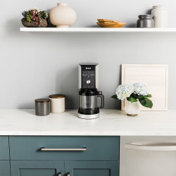 Ninja Creami Deluxe mașină de înghețată NC502EU, 800W, 10 programe, 2 recipiente 709 ml, CREAMify, Negru