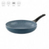 Tigaie Luigi Ferrero Prima FR-2633, 26x5.3 cm, Acoperire antiaderentа cu efect de marmurа, Inducтie, Albastru închis
