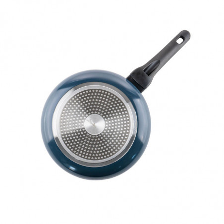 Tigaie Luigi Ferrero Prima FR-2633, 26x5.3 cm, Acoperire antiaderentа cu efect de marmurа, Inducтie, Albastru închis