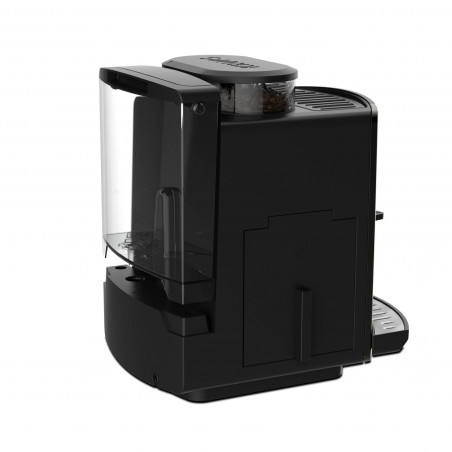 Espressor automat Krups Arabica Latte EA819E10, 1450W, 15 bar, 1.7 l, LCD, 5 programe, 3 functii, 3 setari de temperatura si aroma, Milk Comfort / One Touch Cappuccino, Negru