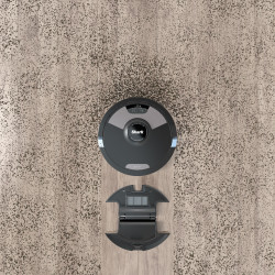 Aspirator robotic Shark Matrix Plus RV2620WDEU, 650 W, 0.3 l, 360 LiDAR, Autonomie până la 110 min, Matrix Clean, Negru