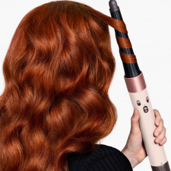 Ondulator de păr Dyson 601848-01 HS08 Airwrap i.d.™ Straight + Wavy T1/T2 CePk/RoseGold, 1300W, 13.5 l/s, ondulare automată, ionizare, 3 viteze, 3 temperaturi, Bluetooth, Rose Gold