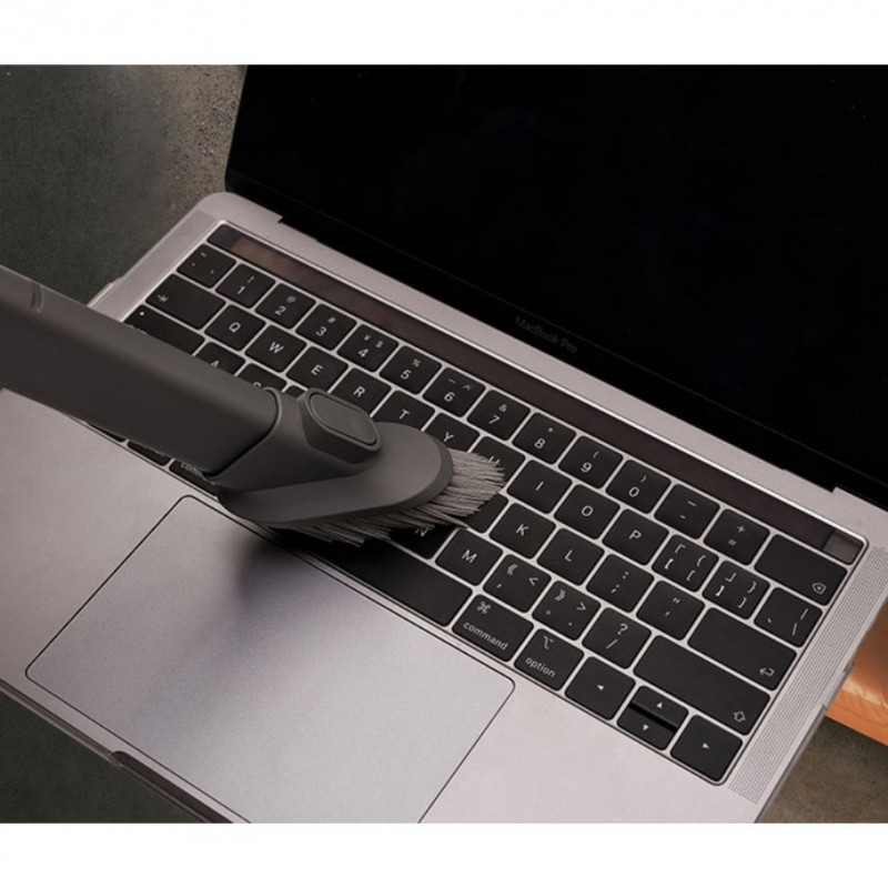 Aspirator vertical Dreame V11 VVN6, 450W, 150AW, 25000Pa, 125000 rpm, 0.5 l, 3 moduri, 90 min, OLED, HEPA, Indicatori, Gri/roșu