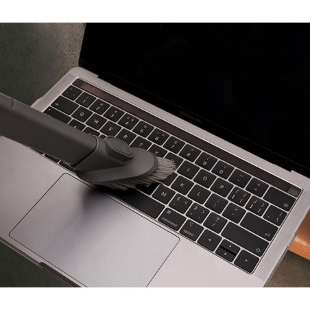 Aspirator vertical Dreame V11 VVN6, 450W, 150AW, 25000Pa, 125000 rpm, 0.5 l, 3 moduri, 90 min, OLED, HEPA, Indicatori, Gri/roșu