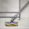 Aspirator vertical Dyson V12 Slim Detect Absolute 448884-01, 150AW, 340 ml, 60 min autonomie, 3 moduri, Afișare date în timp real, Senzor de praf, Iluminat, Nichel/galben