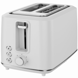 Electric Toaster, white, 220-240V, 50-60Hz, 920-1080W, 2 slots, 3 modes, 7 browning levels