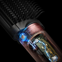 Ondulator de păr Dyson Airwrap HS09 Co-anda 2x 598757-01, 1700W, 15.2 l/s, 6in1, Ondulare automată, Bluetooth, 4 temperaturi, 3 viteze, Control inteligent al temperaturii, Ceramică trandafir / aur roz