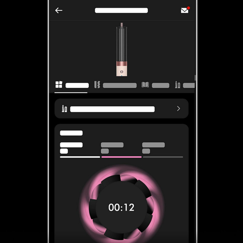 Ondulator de păr Dyson Airwrap HS09 Co-anda 2x 598757-01, 1700W, 15.2 l/s, 6in1, Ondulare automată, Bluetooth, 4 temperaturi, 3 viteze, Control inteligent al temperaturii, Ceramică trandafir / aur roz