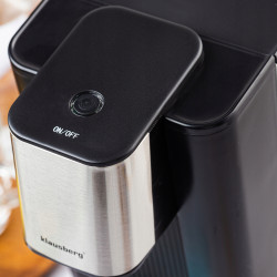 Distribuitor de apă caldă Klausberg KB 7877, 2600W, 2.5l, 95°C, 400-500ml/min, Indicator nivel apă, CE, RoHS, Negru