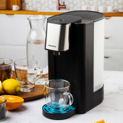 Distribuitor de apă caldă Klausberg KB 7877, 2600W, 2.5l, 95°C, 400-500ml/min, Indicator nivel apă, CE, RoHS, Negru