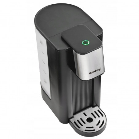 Distribuitor de apă caldă Klausberg KB 7877, 2600W, 2.5l, 95°C, 400-500ml/min, Indicator nivel apă, CE, RoHS, Negru