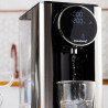 Dispenser apă caldă Klausberg KB 7880, 2600W, 2.7l, 40-100°C, 7 temperaturi, Afișaj LED tactil, Protecție copii, Setări de memorie, Inox/negru