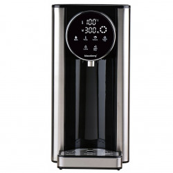 Dispenser apă caldă Klausberg KB 7880, 2600W, 2.7l, 40-100°C, 7 temperaturi, Afișaj LED tactil, Protecție copii, Setări de memorie, Inox/negru