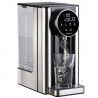 Dispenser apă caldă Klausberg KB 7880, 2600W, 2.7l, 40-100°C, 7 temperaturi, Afișaj LED tactil, Protecție copii, Setări de memorie, Inox/negru