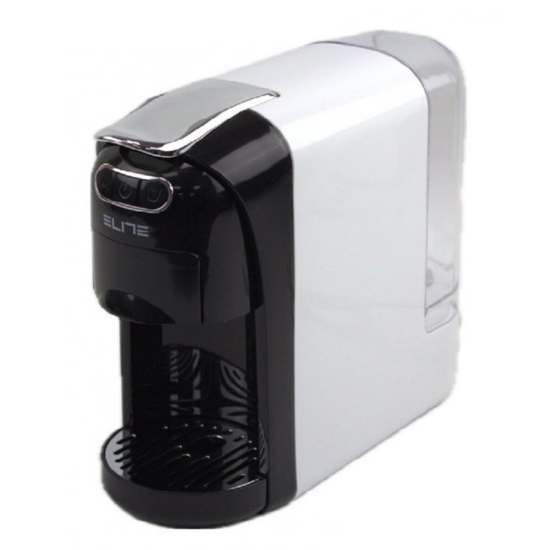 Espressoare pentru cafea măcinată și capsule 3in1 Elite CCM-1278, 1400W, 0,7 l, 3 adaptoare, 20 bar, alb/negru
