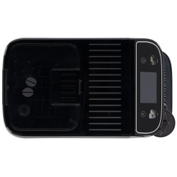 Espressor automat DeLonghi Magnifica PLUS ECAM 320.60.B, 1450W, 15 bar, 1.8l, 15 programe, 13 trepte de macinare, Ecran tactil TFT, LatteCrema Hot, Boabe de cafea, Negru