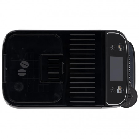 Espressor automat DeLonghi Magnifica PLUS ECAM 320.60.B, 1450W, 15 bar, 1.8l, 15 programe, 13 trepte de macinare, Ecran tactil TFT, LatteCrema Hot, Boabe de cafea, Negru