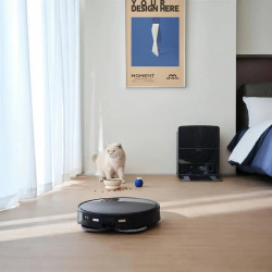 Aspirator robot Roborock Saros 10R AI, 65 W, 20000 Pa, 270 ml, SMART, curățare uscată și umedă, LiDAR, StarSight 2.0, autonomie de 180 min, negru