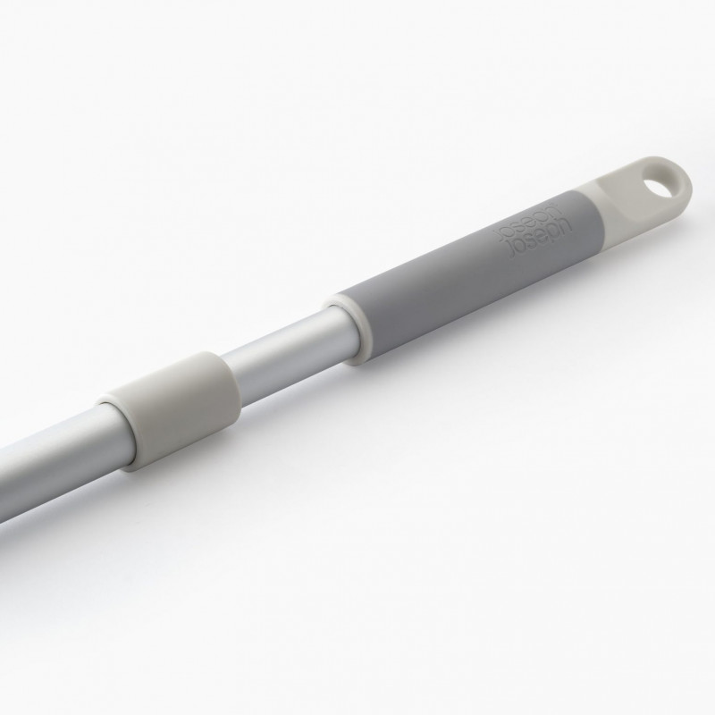 Mâner telescopic Joseph Joseph CleanTech 6500038, 61-86 cm, Orificiu de agățare, Gri