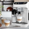 Espressor automat DeLonghi Magnifica PLUS ECAM 320.60.W, 1450W, 15 bar, 1.8l, 15 programe, 13 trepte de macinare, Ecran tactil TFT, LatteCrema Hot, Boabe de cafea, Alb
